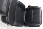 2019 - 2023 Ford Ranger Seat Set, Lariat Heated Black Leather Front & Rear OEM