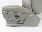 1999-2007 Sierra Silverado Seats, Pewter Gray Leather Power Driver w/o Armrests