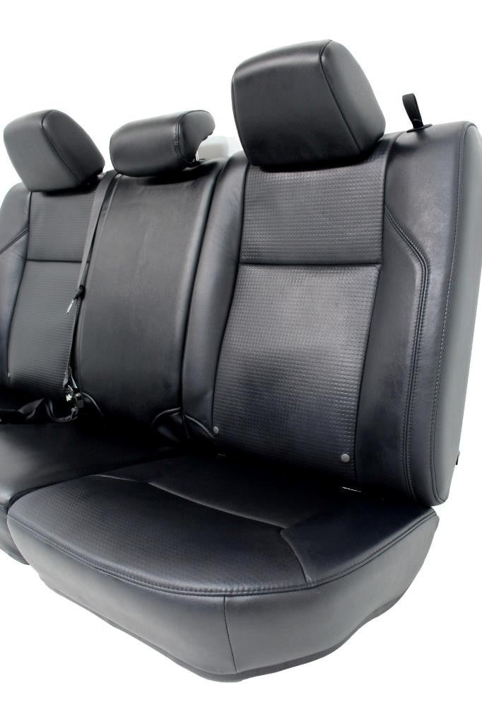 2016 - 2023 Toyota Tacoma Seats, Crew Cab Black Leather Powered Heat TRD Limited