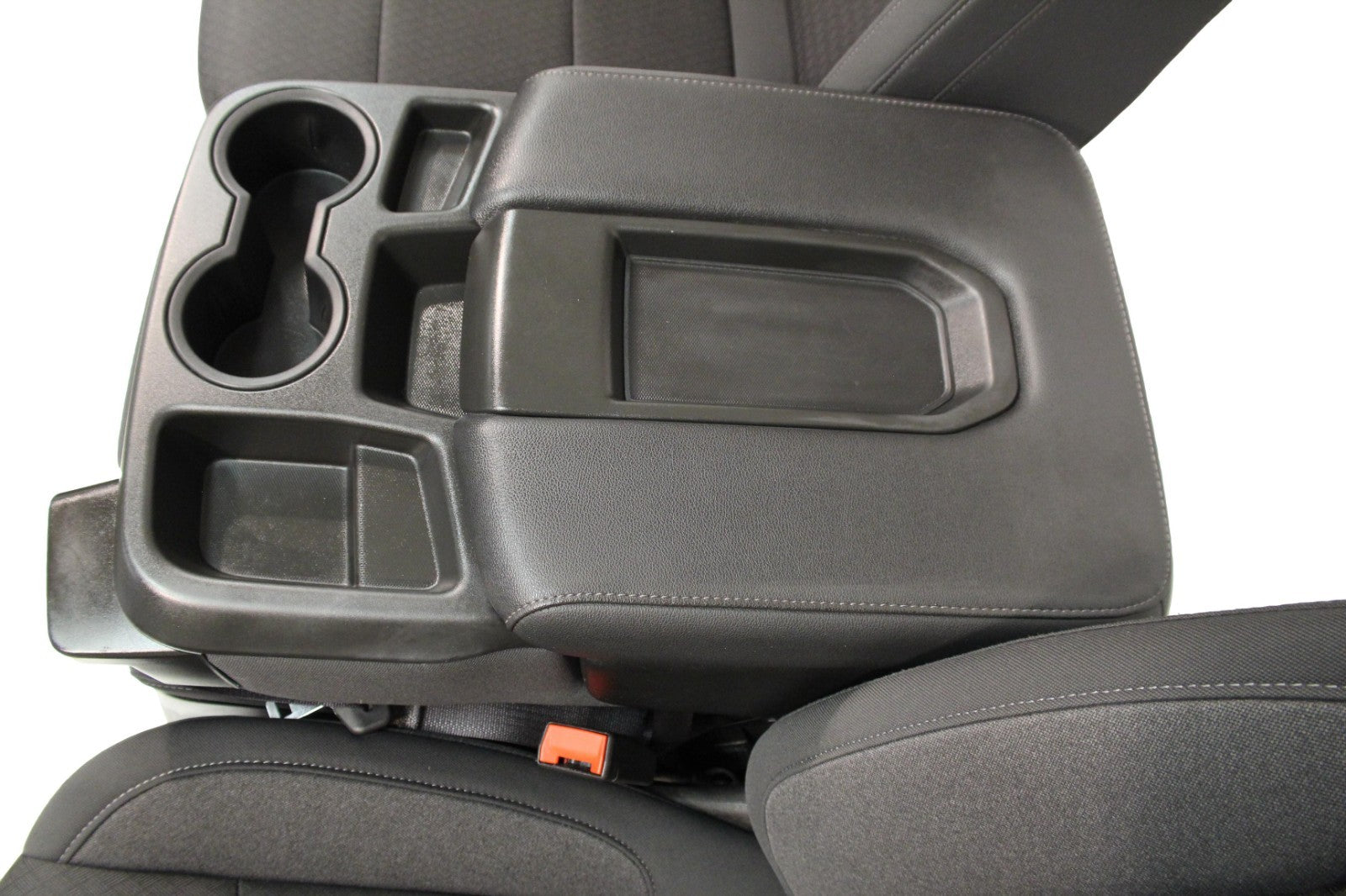 2019 - 2026 Chevy Silverado Split Bench Seat, LT Black Cloth w/ Power Driver