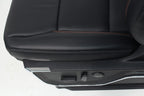 2021+ Ford F150 Super Duty Front Seats, Lariat Sport Black Leather Brown OEM