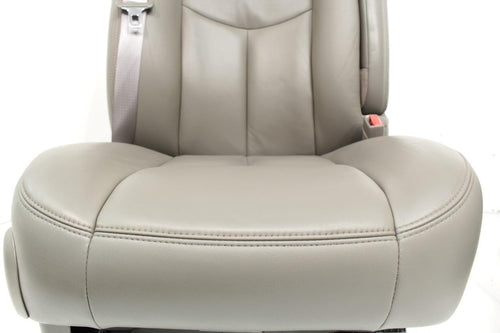 99 - 06 Silverado Sierra Tahoe Yukon Heated Power Leather Seats Pewter Gray OEM