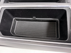 15-22 F150 Super Duty Center Console & Install Kit - Lariat Black Gray Rear Heat