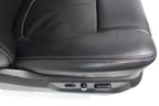 1999 - 2016 Ford Super Duty Front Seats, Lariat Black Leather, Power Heat Cool