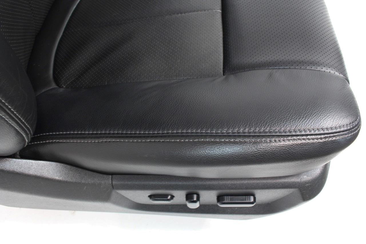 1999 - 2016 Ford Super Duty Front Seats, Lariat Black Leather, Power Heat Cool