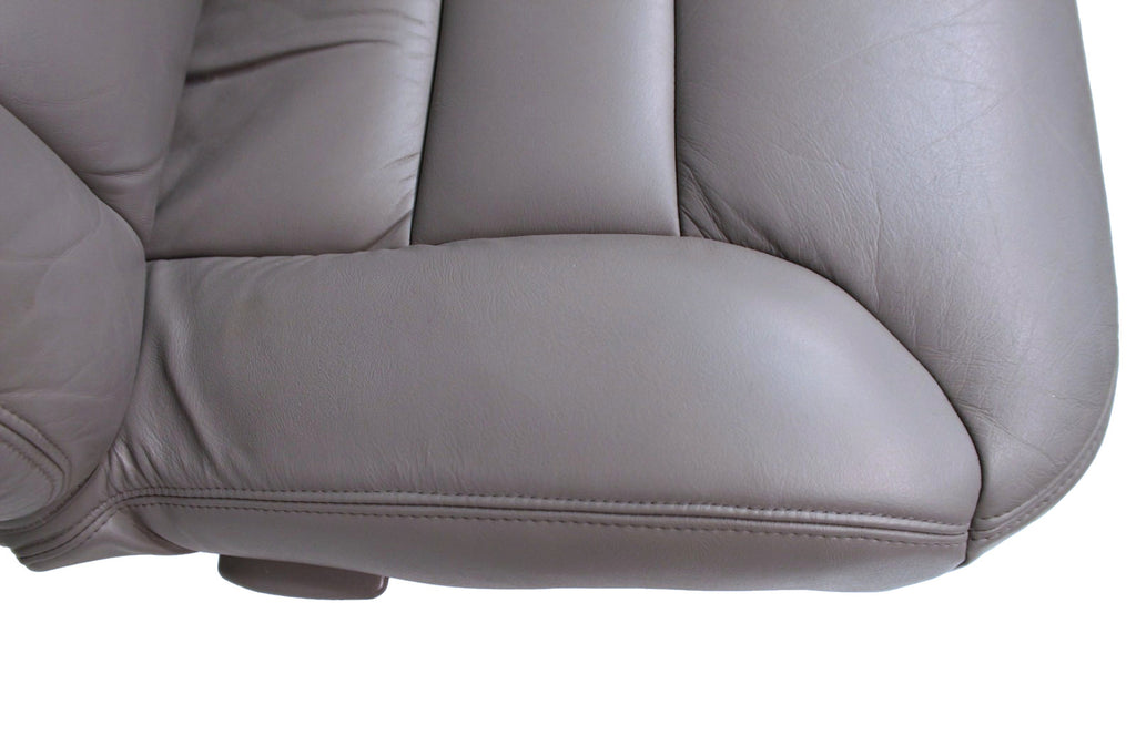 1995-2000 Tahoe Sierra Silverado Seats 60-40 Bench Gray Leather Power w/ Folding