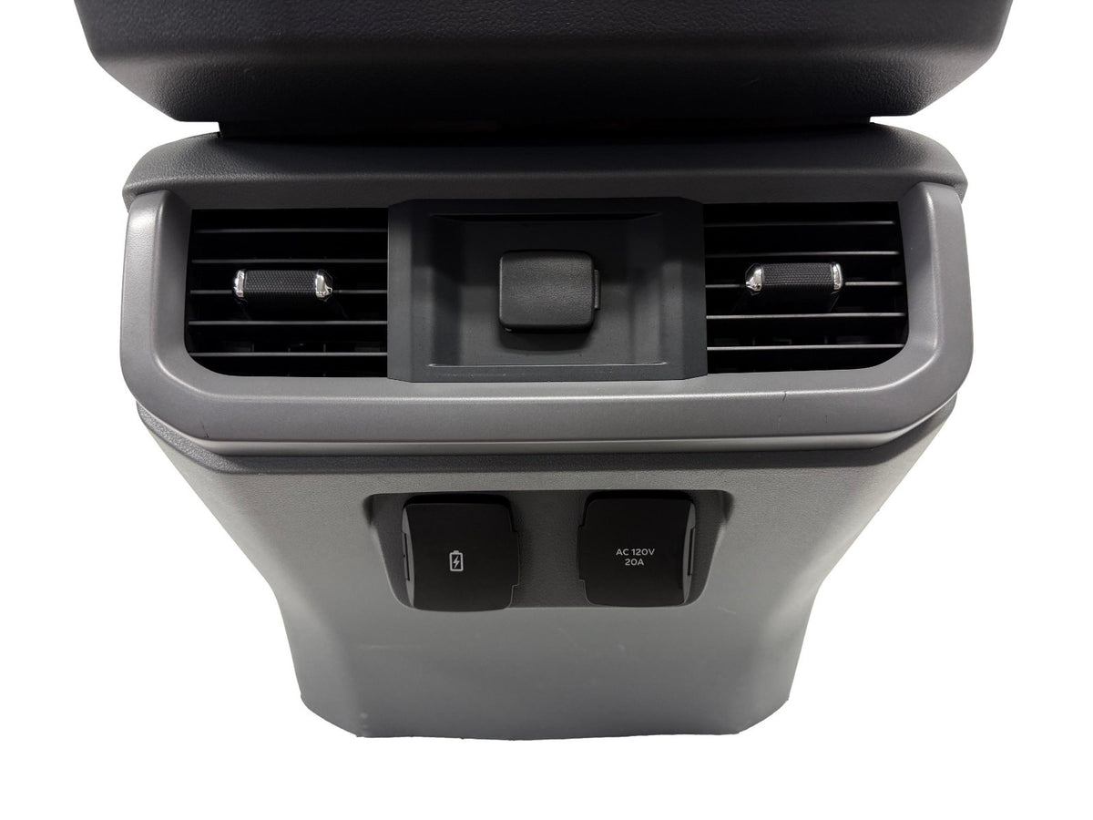 2021 - 2025 Ford F150 Center Console, Gray W/o Shifter XL XLT STX w/ Install Kit