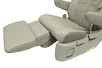 2011-2020 Toyota Sienna Second Row Recliner Seats, Bisque Beige Leather w/ Belts