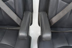 1999 - 2007 Chevy Silverado Seats, OEM Powered Heated Dark Pewter Leather