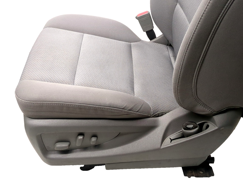 2014 - 2019 Sierra Silverado Front Seats, LT SLE Gray Cloth w Power Driver