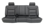 2014-2019 Sierra Silverado Extended Cab Rear Seats, LTZ Black Perforated Leather