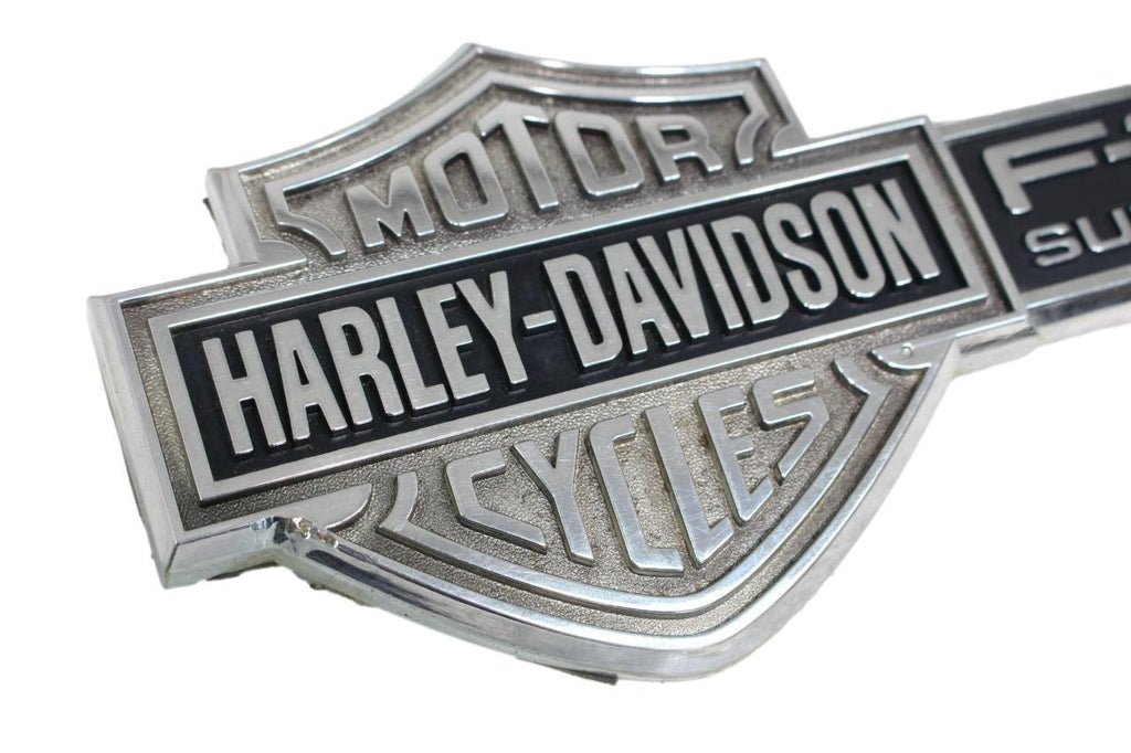 2003 - 2007 Ford F250 Super Duty Harley Davidson Fender Emblems Badges Pair OEM