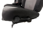 1998 - 2009 Ford Ranger Front Seats & Console, Black Gray Cloth , Extended Cab