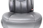 99-06 Sierra Silverado Front Seats, Dark Pewter Leather, Power Lumbar Bolster