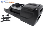 2014 - 2019 Chevy Sierra Silverado Center Console, OEM Black w Wireless Charging