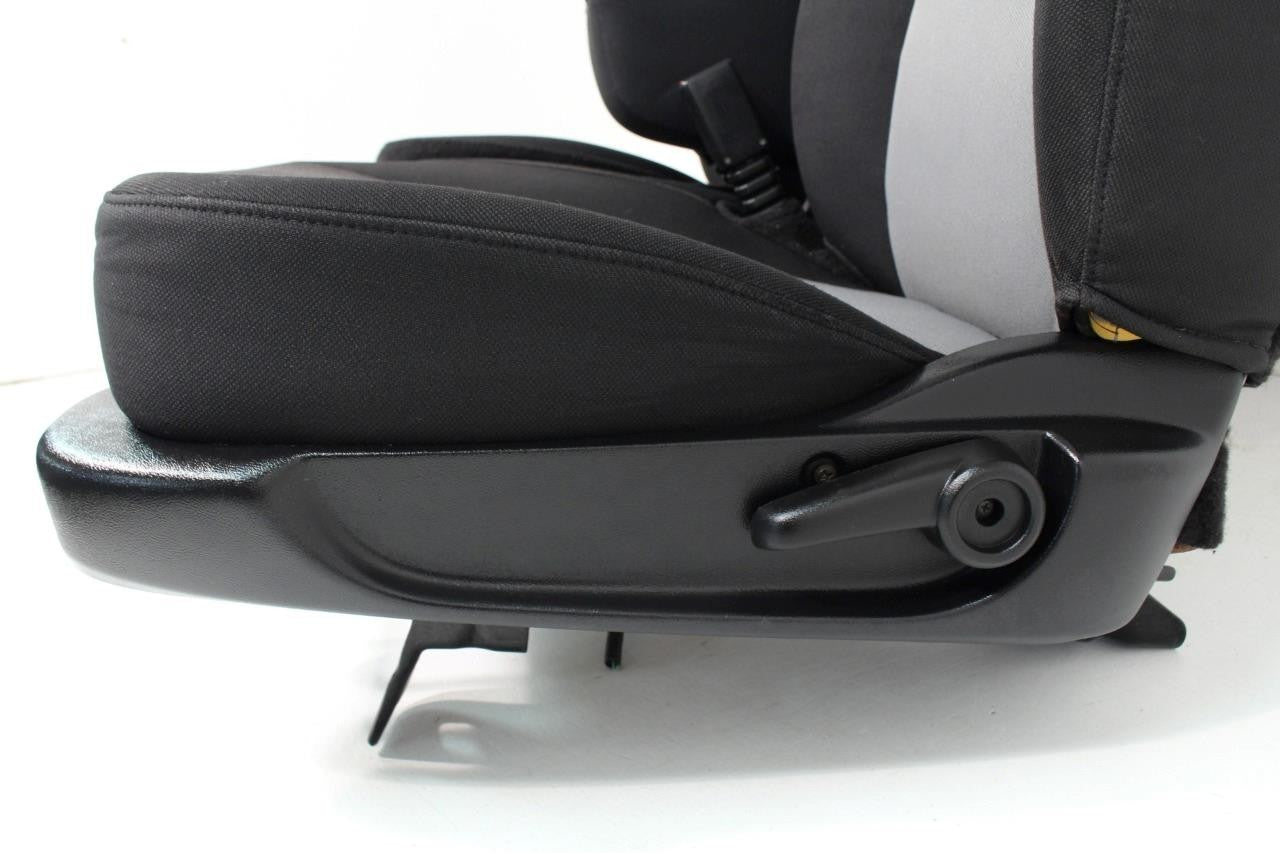 1998 - 2010 Ford Ranger Seats, 60-40 Split Bench, Black Gray Cloth, Regular Cab