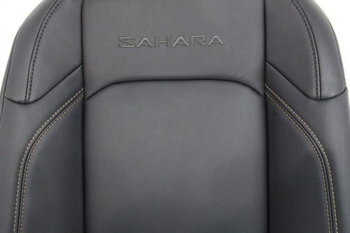2024+ Jeep JL  JT Seat Lean Back, Sahara Black Leather w/Copper, Front Passenger