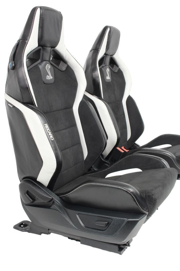 2015 - 2025 Mustang Shelby GT500 Recaro Front Seats Suede Power Tracks S550 S650