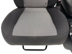 1998 - 2009 Ford Ranger Front Seats & Console, Black Gray Cloth , Extended Cab