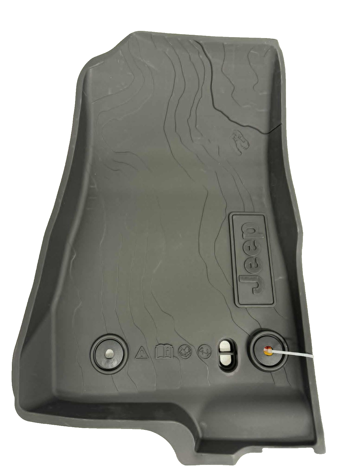 2018-2026 OEM JL 2-Door Wrangler All Weather Floor Mat OEM Black 7LT61TX7AA