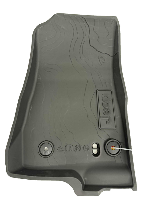 2018-2026 OEM JL 2-Door Wrangler All Weather Floor Mat OEM Black 7LT61TX7AA