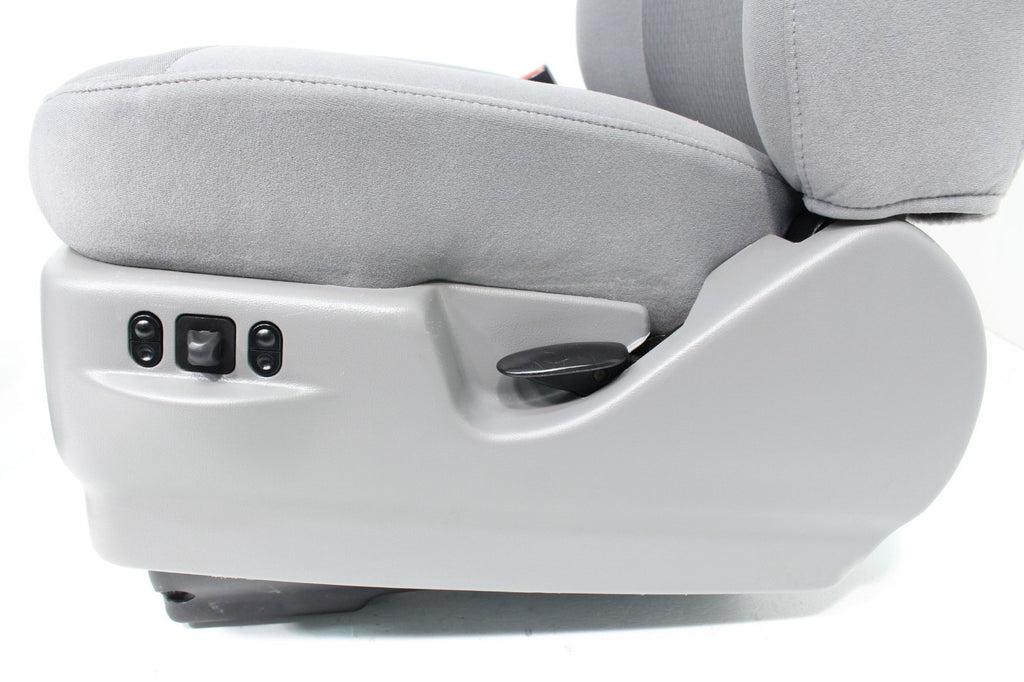 Ford Econoline SEATS E150 E250 E350 front POWERED RV Buckets with LUMBAR GRAY