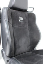2008 - 2023 Dodge Challenger Seats, Black Leather w/ Alcantara Suede, Scat Pack