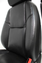 2007 - 2014 Sierra Chevy Silverado Front Seats, LTZ Black Leather Heated Cooled