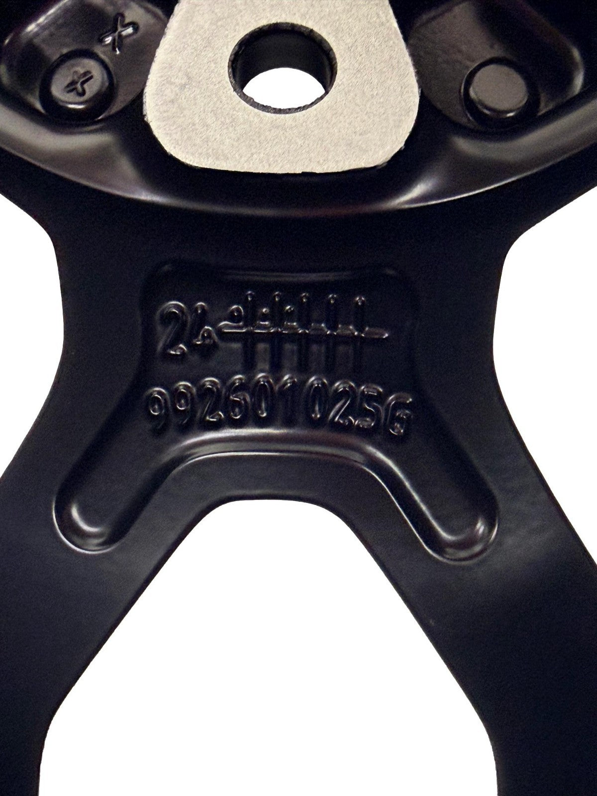 Porsche 911 992 RS Spyder Design 20"/21" Staggered Wheel Set Black w/ TPMS Lugs