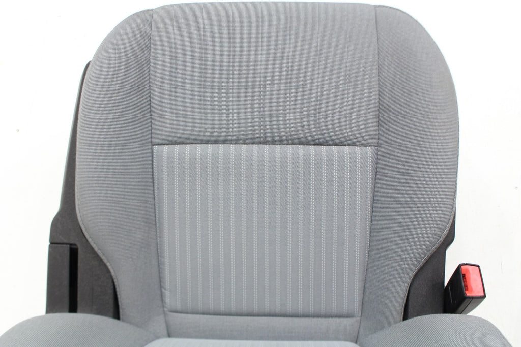 2015 - 2024 Ford Transit Front Seats, Gray Cloth w/ 10-Way Power Driver Seat