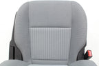 2015 - 2024 Ford Transit Front Seats, Gray Cloth w/ 10-Way Power Driver Seat