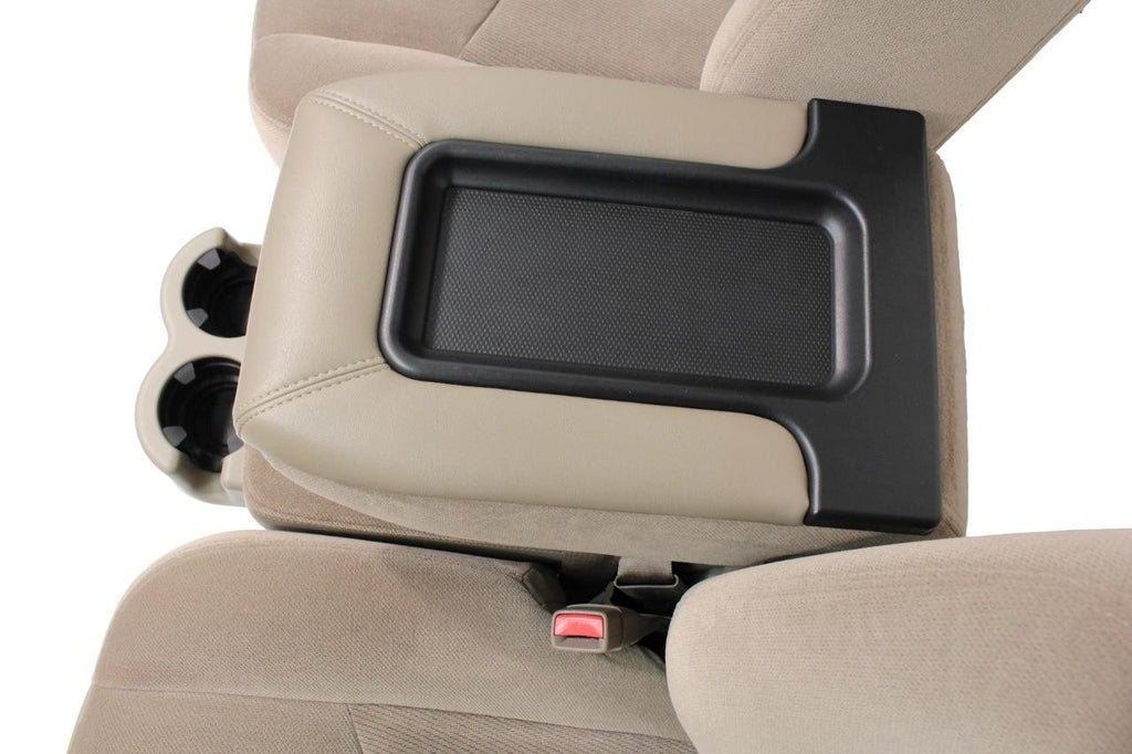 1999 - 2006 Sierra Silverado Front Seats, Power Tan Cloth Split Bench w Jumpseat