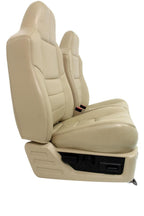2008 - 2010 Ford Super Duty Front Seats, Lariat Tan Leather Heated Powered OEM