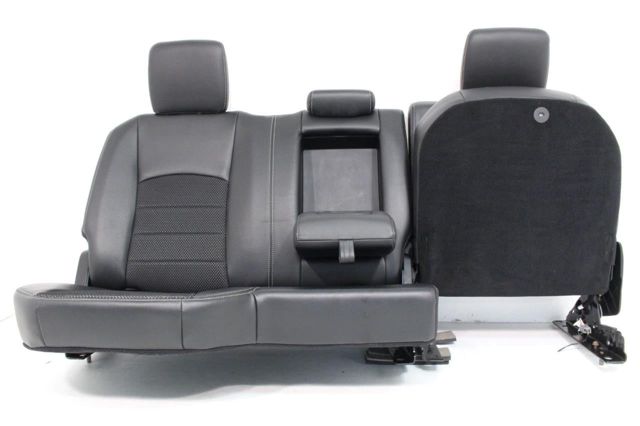 2002 - 2018 Dodge Ram Seats Set, Crew Cab, Sport Black Leather Powered Heated