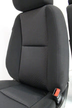2007 - 2014 GM Silverado Tahoe Suburban Front Seats, LT Powered Black Cloth OEM