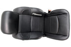 2009-2024 Dodge Ram Rebel Black Leather Heated & Cooled Front and Rear Seats
