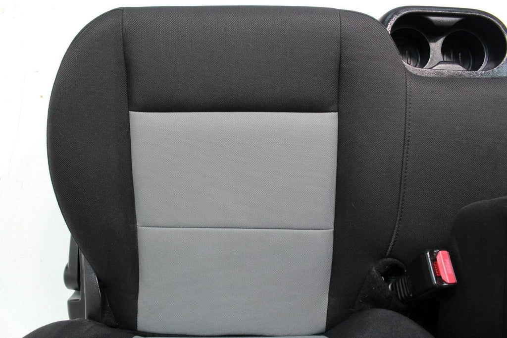 1998 - 2010 Ford Ranger Seats, 60-40 Split Bench, Black Gray Cloth, Regular Cab