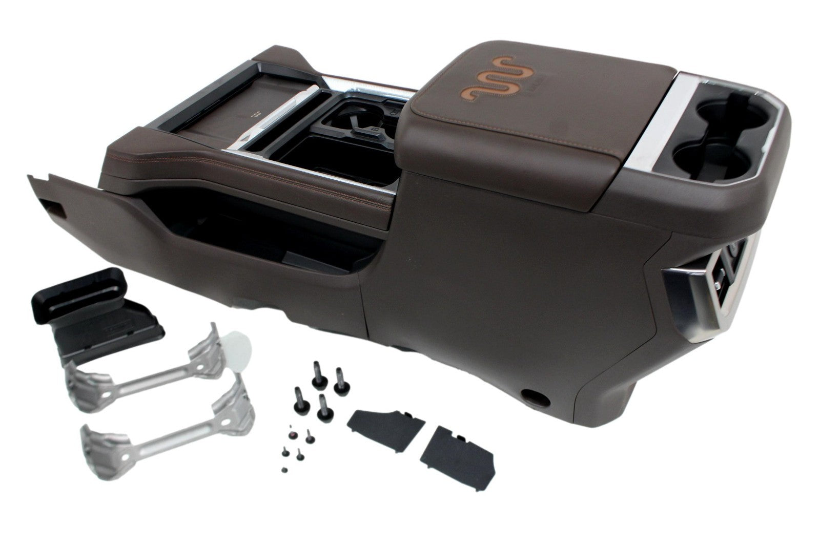 2023 - 2026 Ford F250 F350 Super Duty  King Ranch Center Console, OEM Java Brown