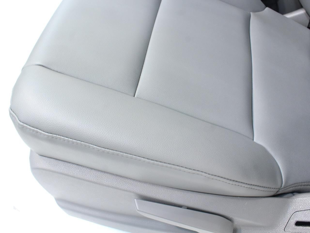 2014 - 2019 Sierra Chevy Silverado Front Seats Set, Work Truck Bench Gray Vinyl
