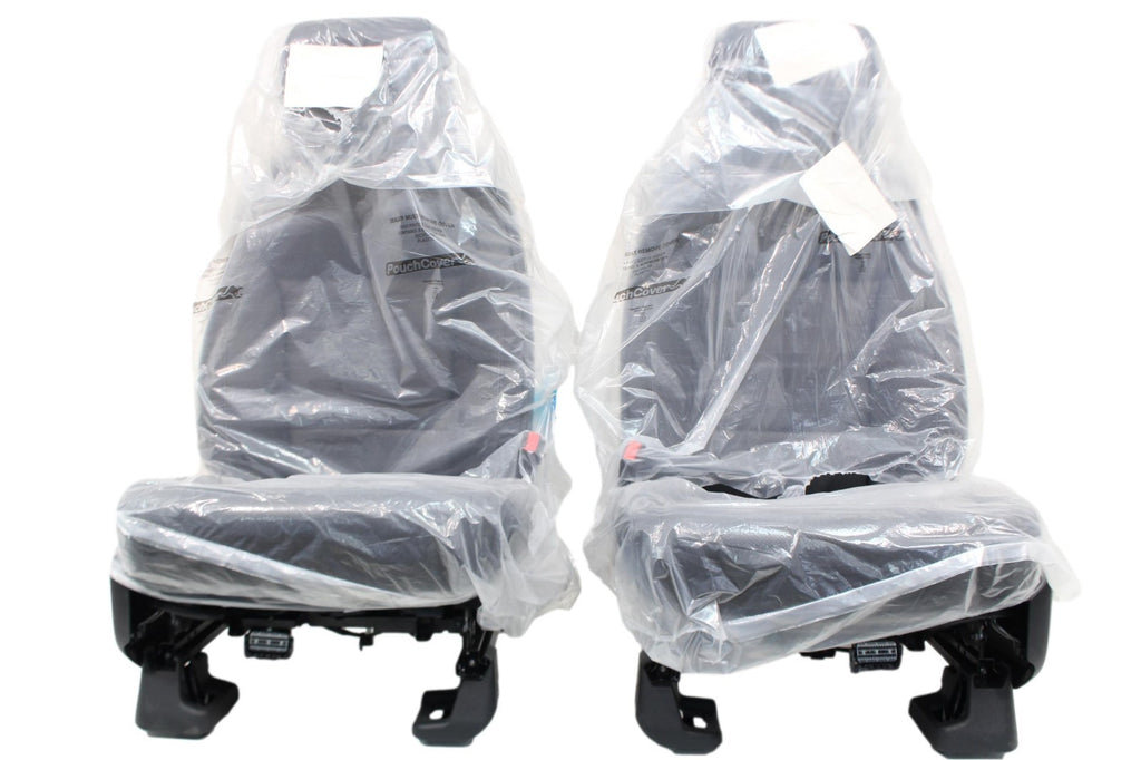 2023+ Ford Super Duty Seats Set, Crew Lariat Sport Black Leather Brown NEW