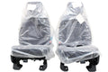 2023+ Ford Super Duty Seats Set, Crew Lariat Sport Black Leather Brown NEW