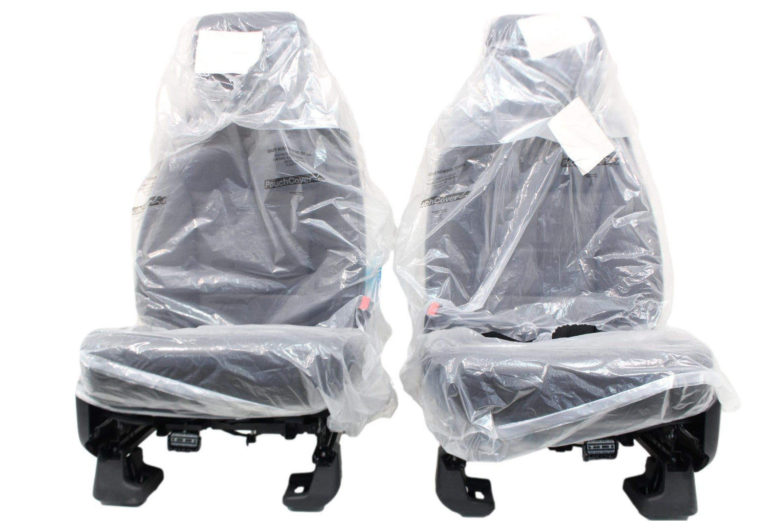 2023+ Ford Super Duty Seats Set, Crew Lariat Sport Black Leather Brown NEW