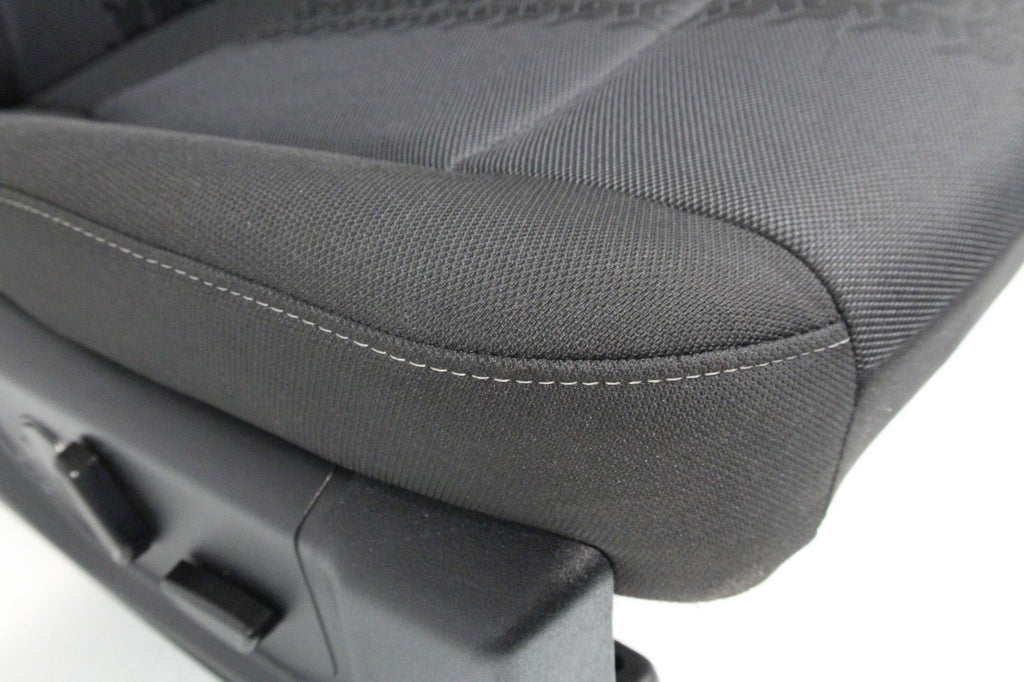 2015 - 2022 Ford F150 & Super Duty Front Seats, XLT Black Cloth Power Heat