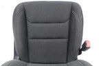 2019 - 2026 Ram 1500 Drivers Seat, Powered w/ Lumbar, Dark Gray & Black Cloth DT