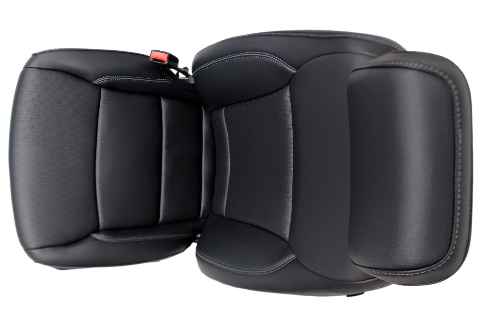 2021 - 2026 Ford F150 Super Duty Front Seats, Lariat Black Leather Heated Cool