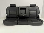 2014-2019 Sierra Silverado Crew Cab Rear Seats, LT LTZ Black Leather