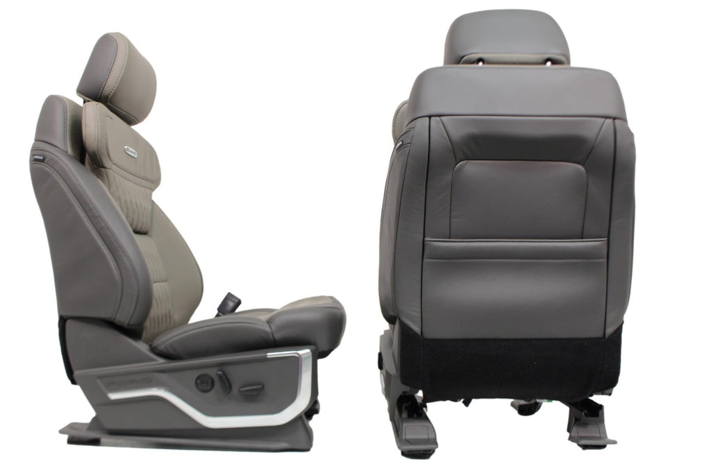 2026 Ford F250 F350 Platinum Plus Complete Leather Interior, Smoked Truffle 703A