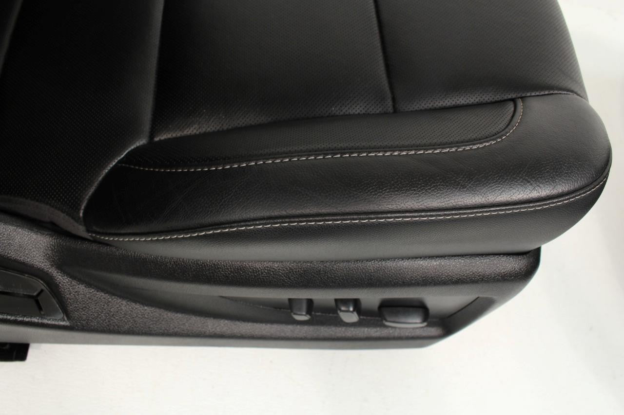 2014-2019 Sierra Chevy Silverado Front Seats, LTZ Black Leather, Heated Cooled