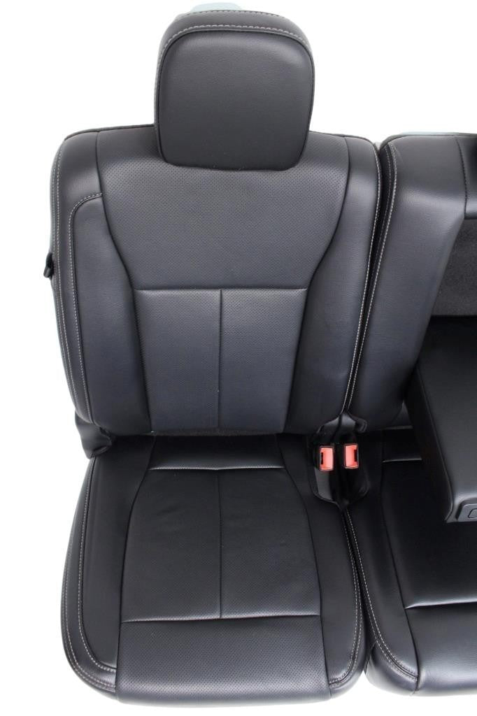 2015 - 2022 Ford F150 Super Duty Rear Seats, Crew Cab Black Leather Lariat OEM