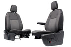 2015 - 2024 Ford Transit Front Seats, Dark Gray Cloth w/ 10-Way Power Heated LH